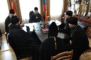 Встреча с Главой Чувашской митрополии митрополитом Чебоксарским и Чувашским Варнавой.